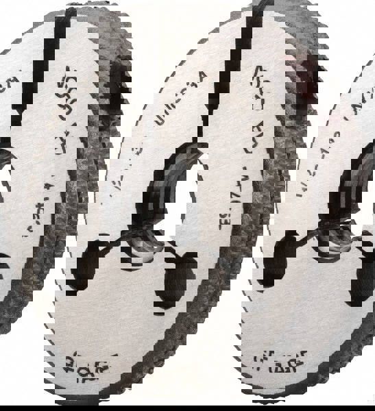 Threaded Ring Gage: 1/2-13 Thread, Class 3A, No Go